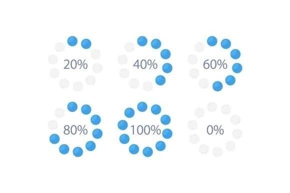 Circle Dot Infographic Chart Design Set Review for Real Projects