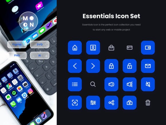 Essentials Outline Icon Set Review