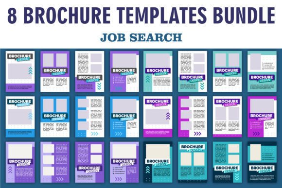 Job Vacancies Brochure Design Bundle for Handmade Projects