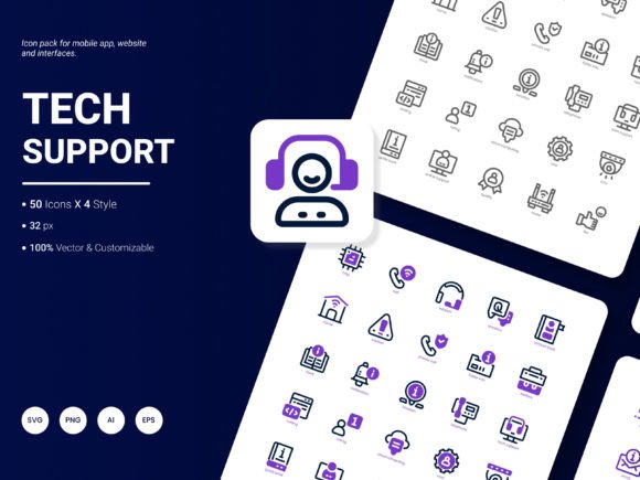 Tech Support Icon Pack Graphics and Icons Review